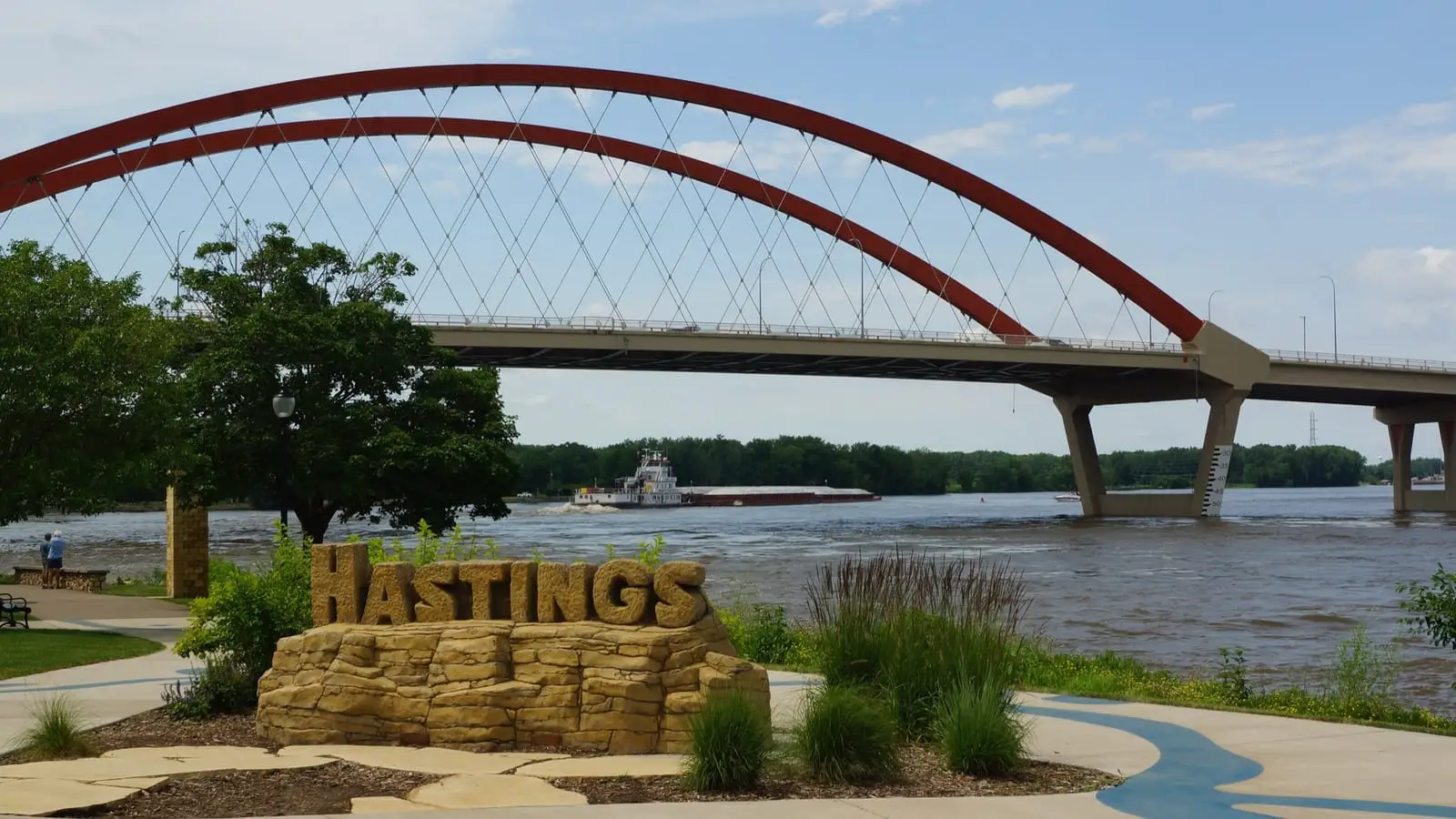 View of Hastings, MN
