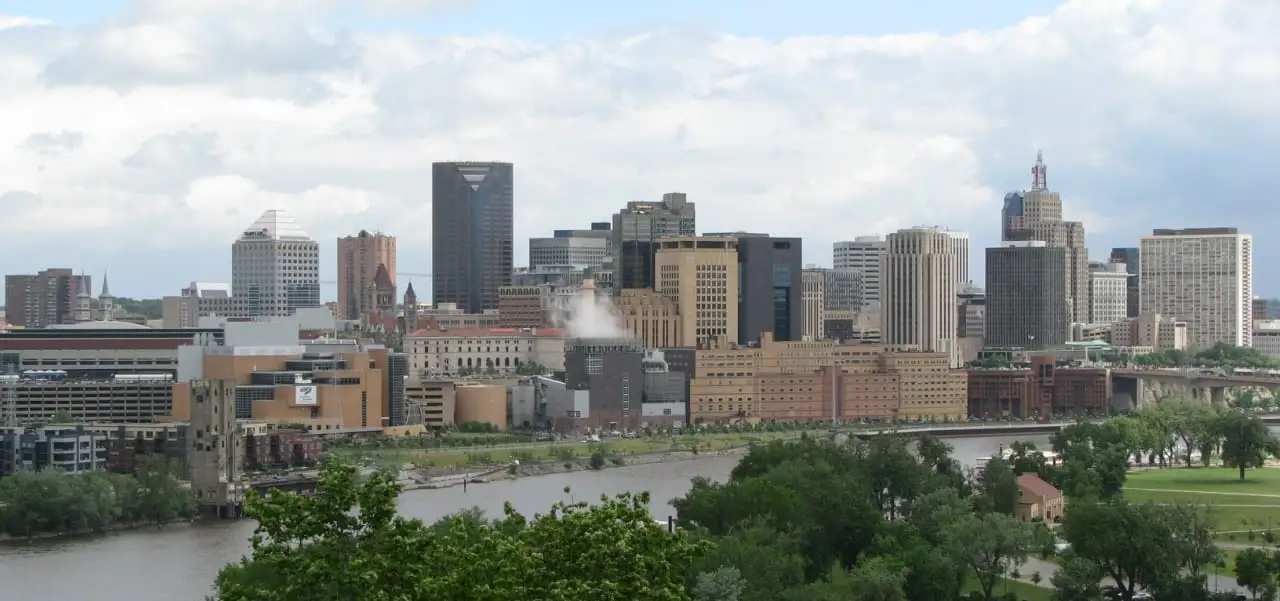 View of Saint Paul, MN