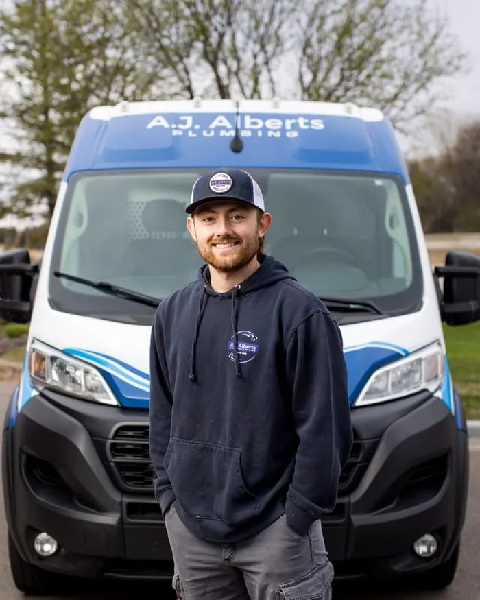 Tyler Schauer, Plumber at A.J. Alberts Plumbing