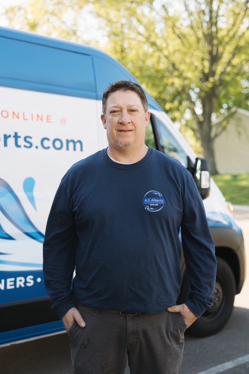 Kevin, Master Plumber at A.J. Alberts Plumbing