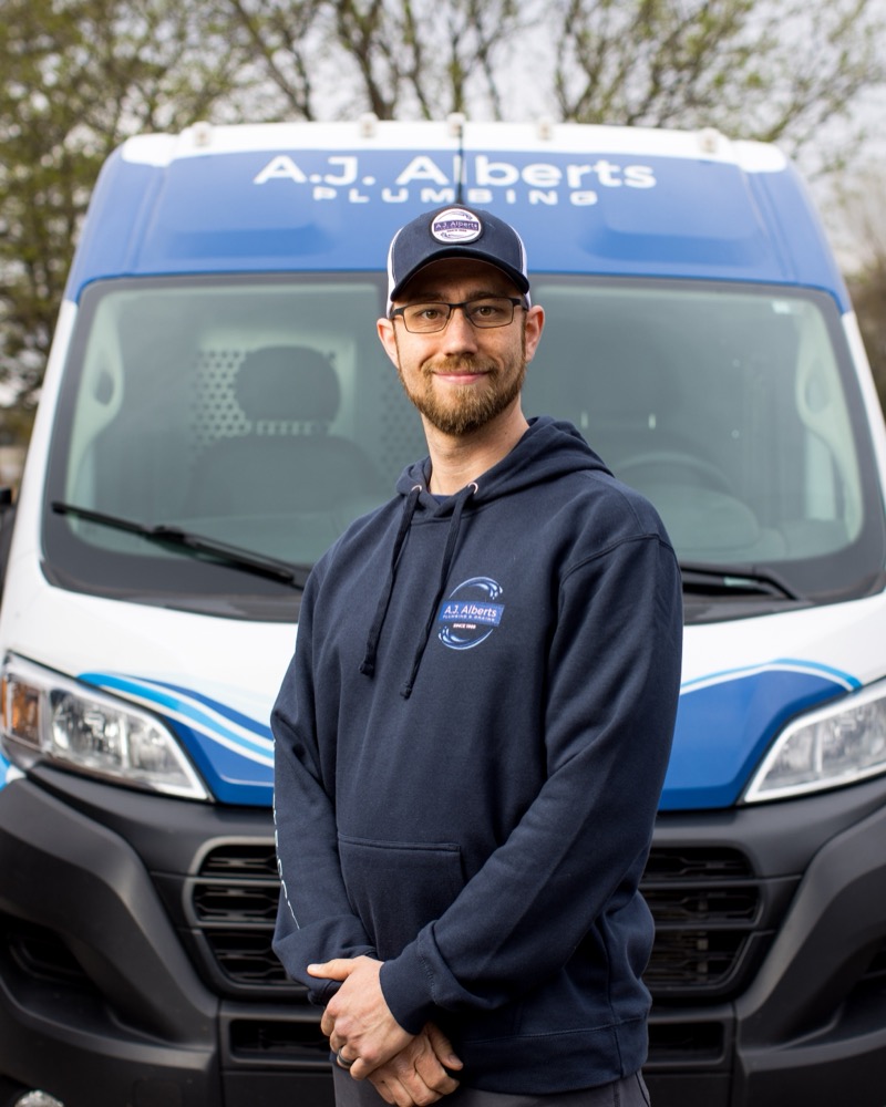 Ryan, Master Plumber at A.J. Alberts Plumbing