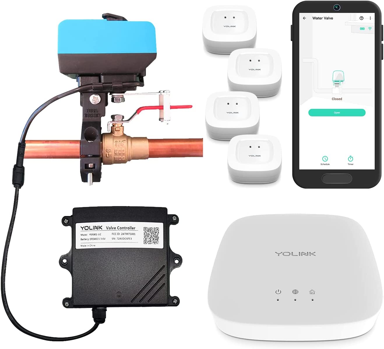 water leak detector yolink