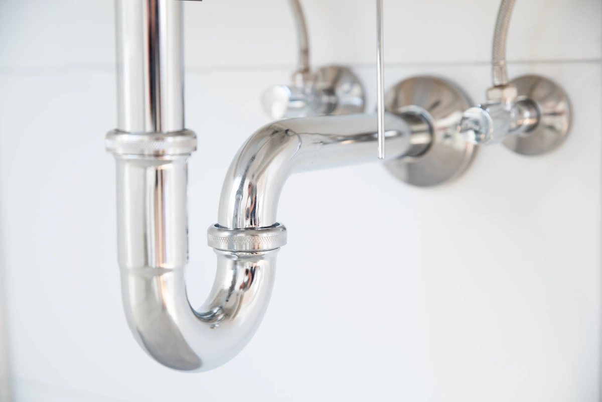 P trap replacement using trap for plumbing