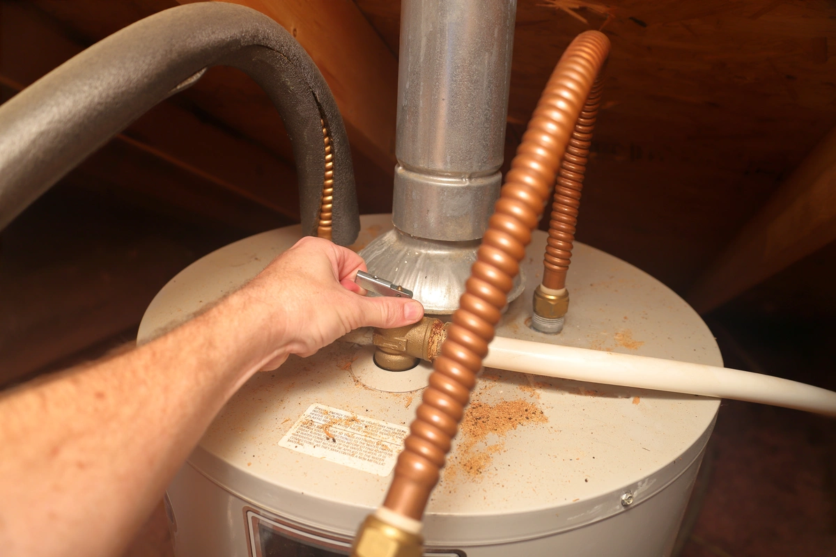 Tp relief valve on water heater