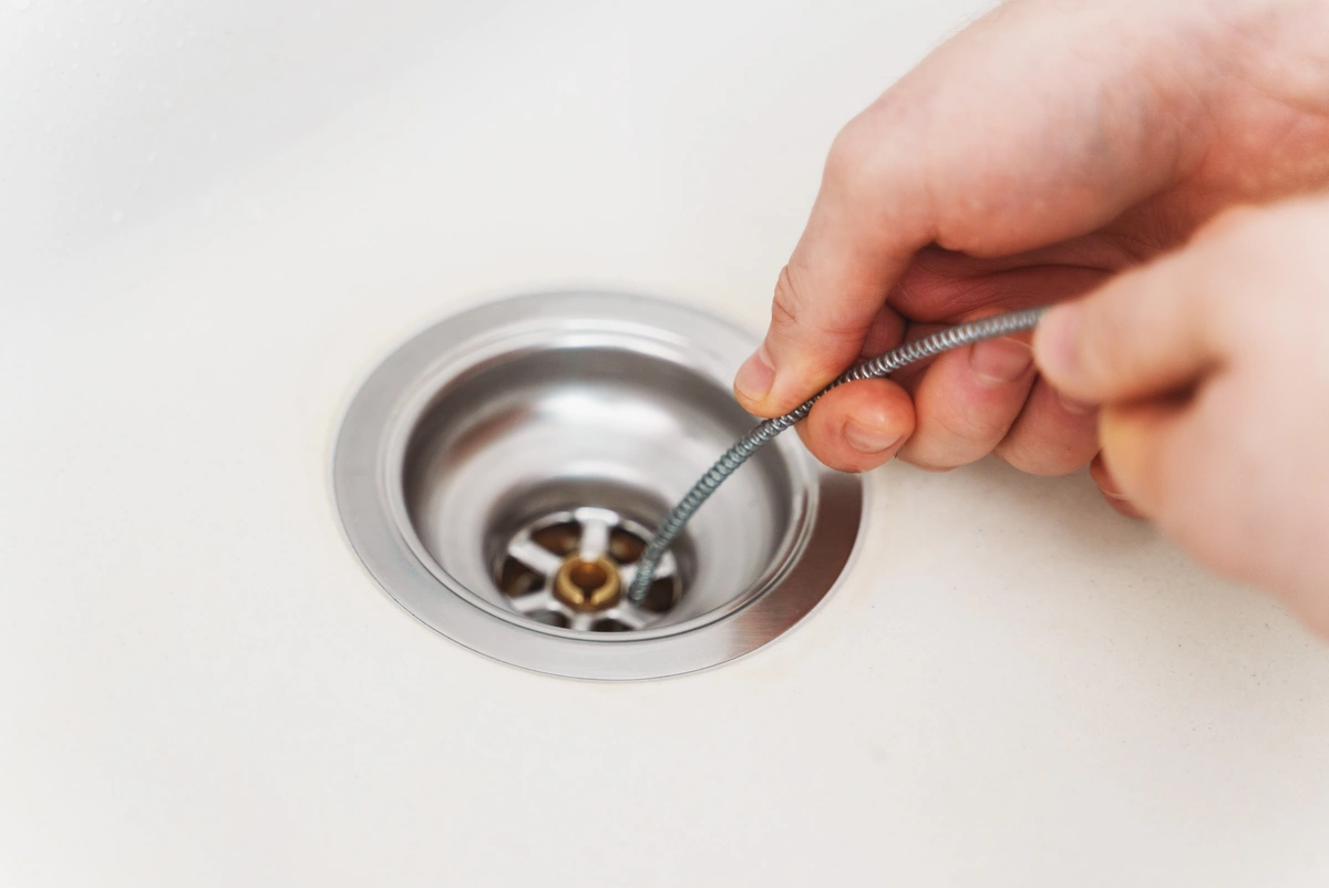 using Hand Auger to unclog sink