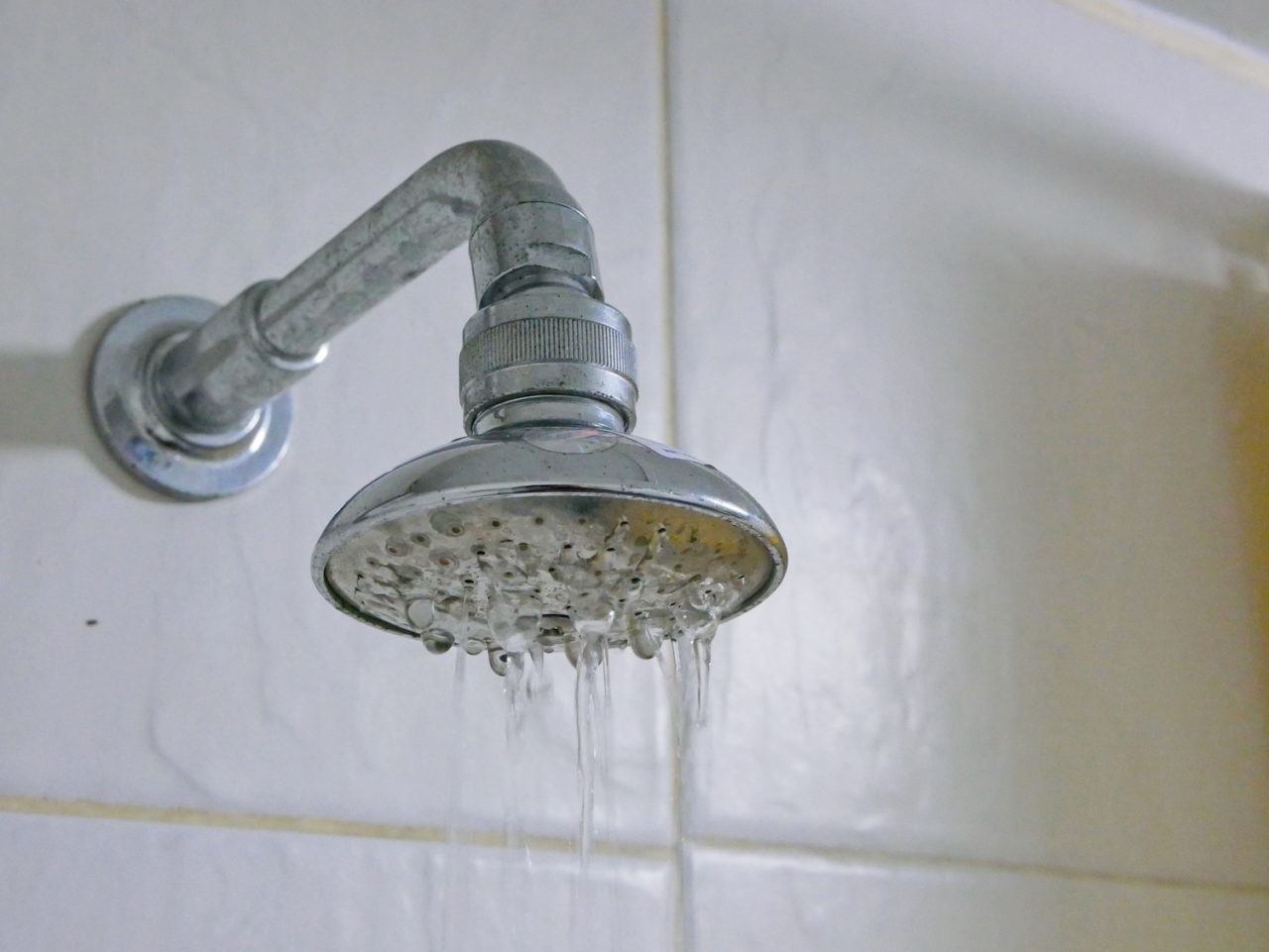 slow hot water flow bathroom sink