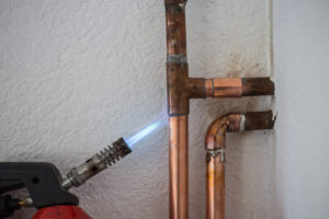 how to sweat a copper pipe