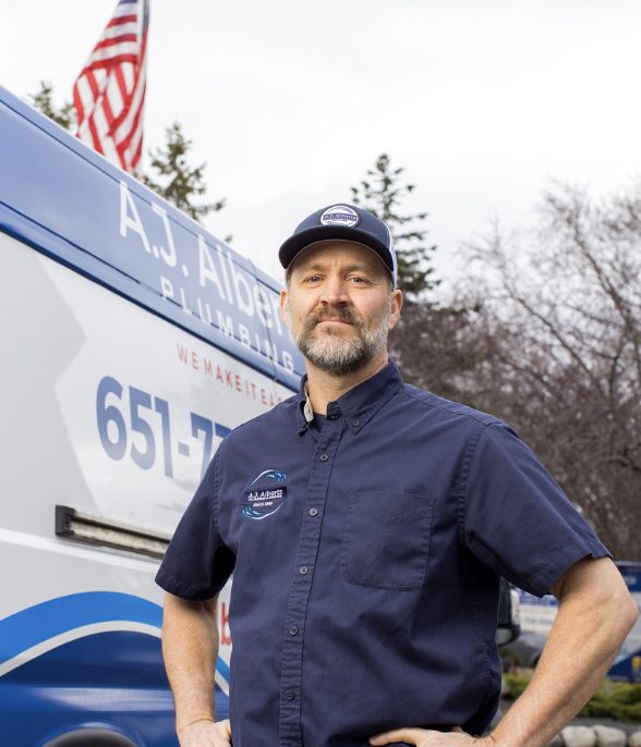 AJ Alberts Plumbing has proudly served the Twin Cities and the surrounding area since 1989. Our team of experienced plumbers is dedicated to expert service, fast response, and transparent pricing. Every service starts with a thorough diagnosis and ends with cleaning up the area we worked on. We don’t leave until you’re completely satisfied with our work. AJ Alberts Plumbing | Woodbury MN